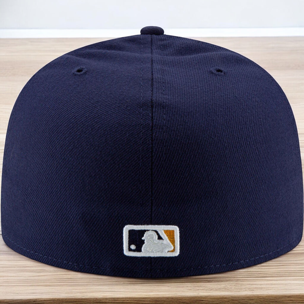[70482536] Mens New Era MLB Authentic 59Fifty Performance Fitted - Brewers