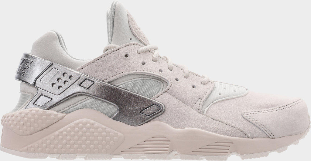 [704830-013] MENS NIKE AIR HUARACHE RUN PRM 'LIGHT BONE METALLIC COOL GREY-SAIL'