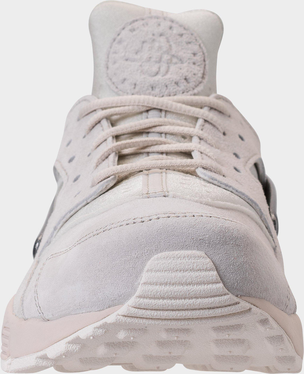 [704830-013] MENS NIKE AIR HUARACHE RUN PRM 'LIGHT BONE METALLIC COOL GREY-SAIL'