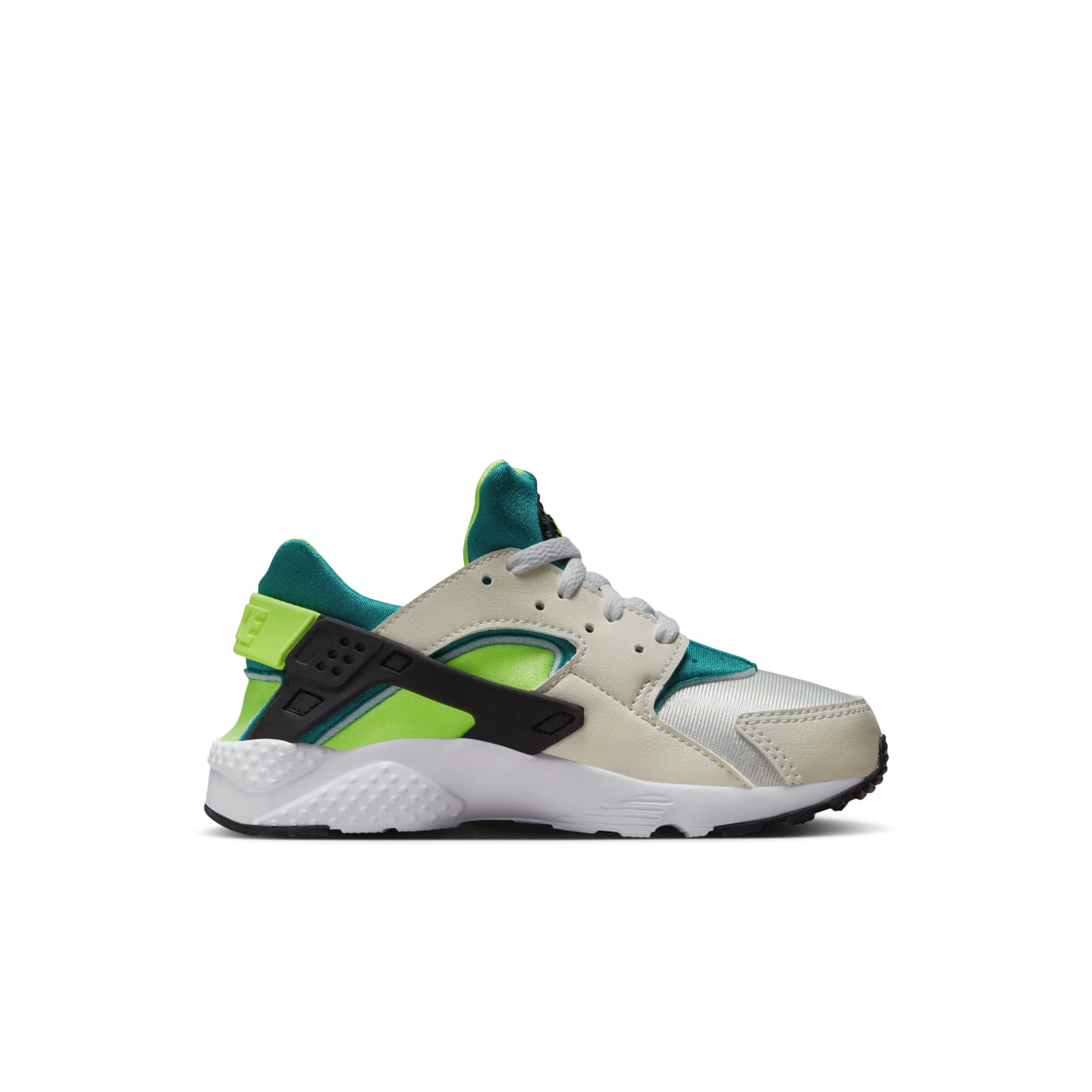 [704949-045] Preschool Nike HUARACHE RUN PS 'BRIGHT SPRUCE VOLT'