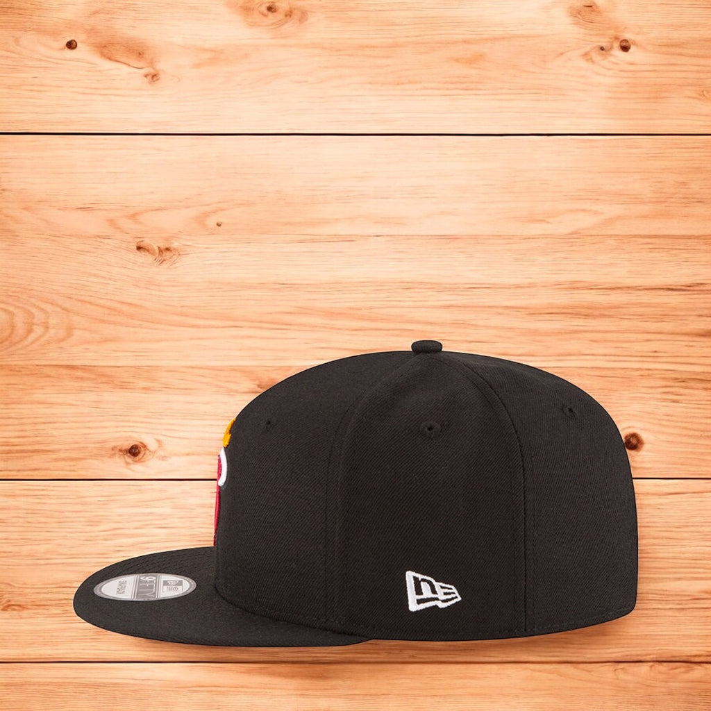 [70556872] Mens New Era NBA 950 TEAM COLOR SNAPBACK - MIAMI HEAT