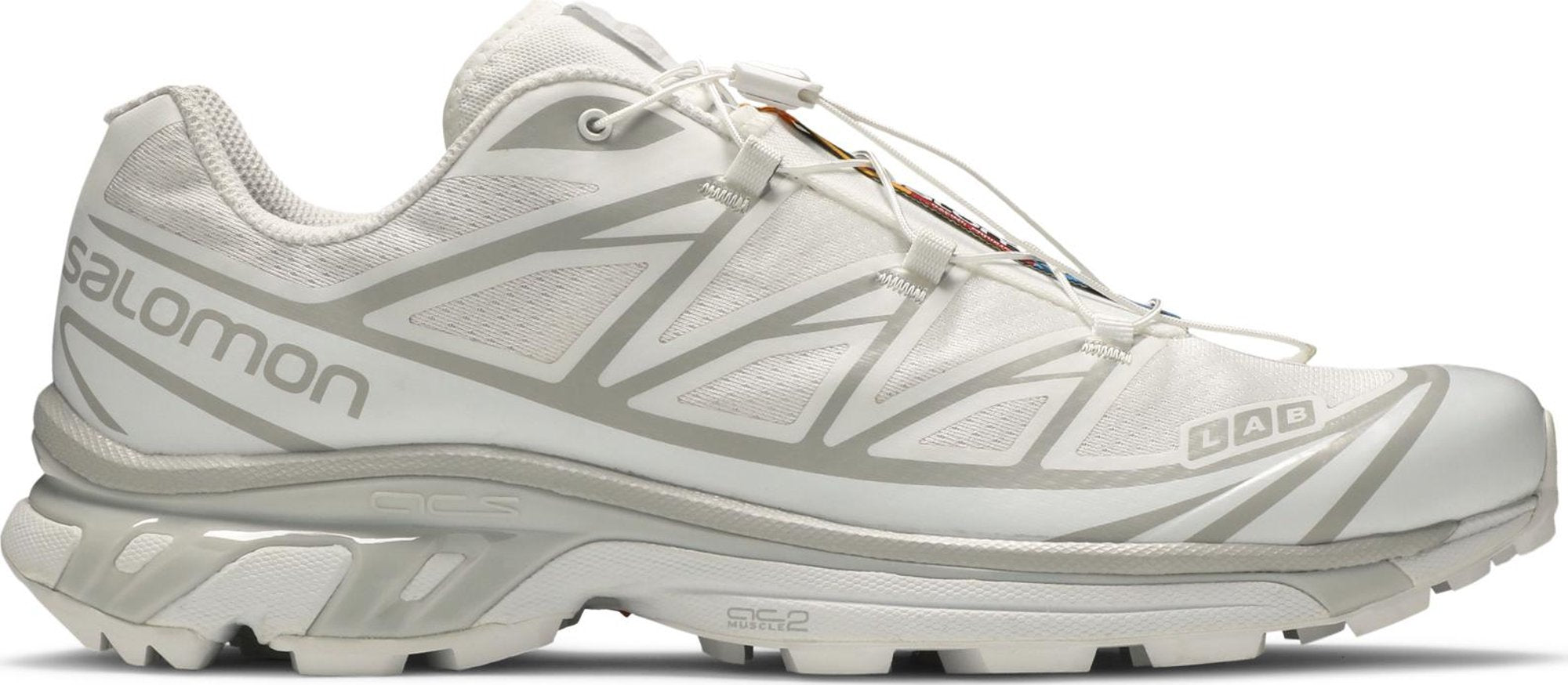 [L41252900] Mens Salomon XT-6 'WHITE LUNAR ROCK'