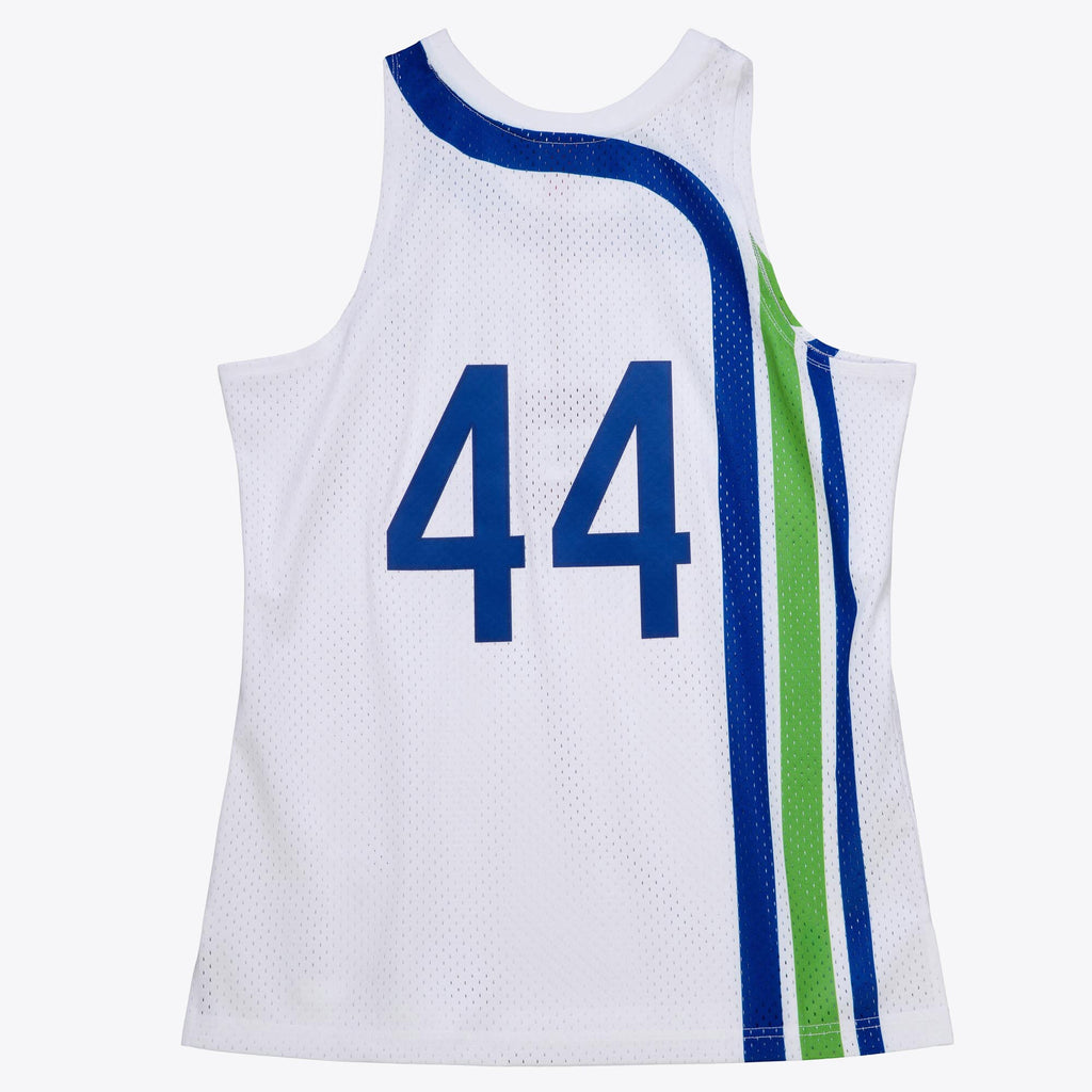 Mens Mitchell & Ness NBA WHITE JERSEY HAWKS 1970 PETE MARAVICH