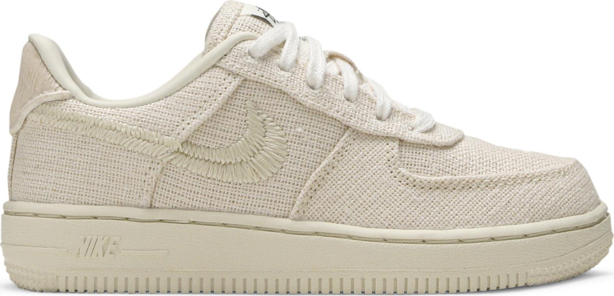 [DD1578-200] Preschool Nike Air Force 1 Low 'Stussy Fossil' (PS)