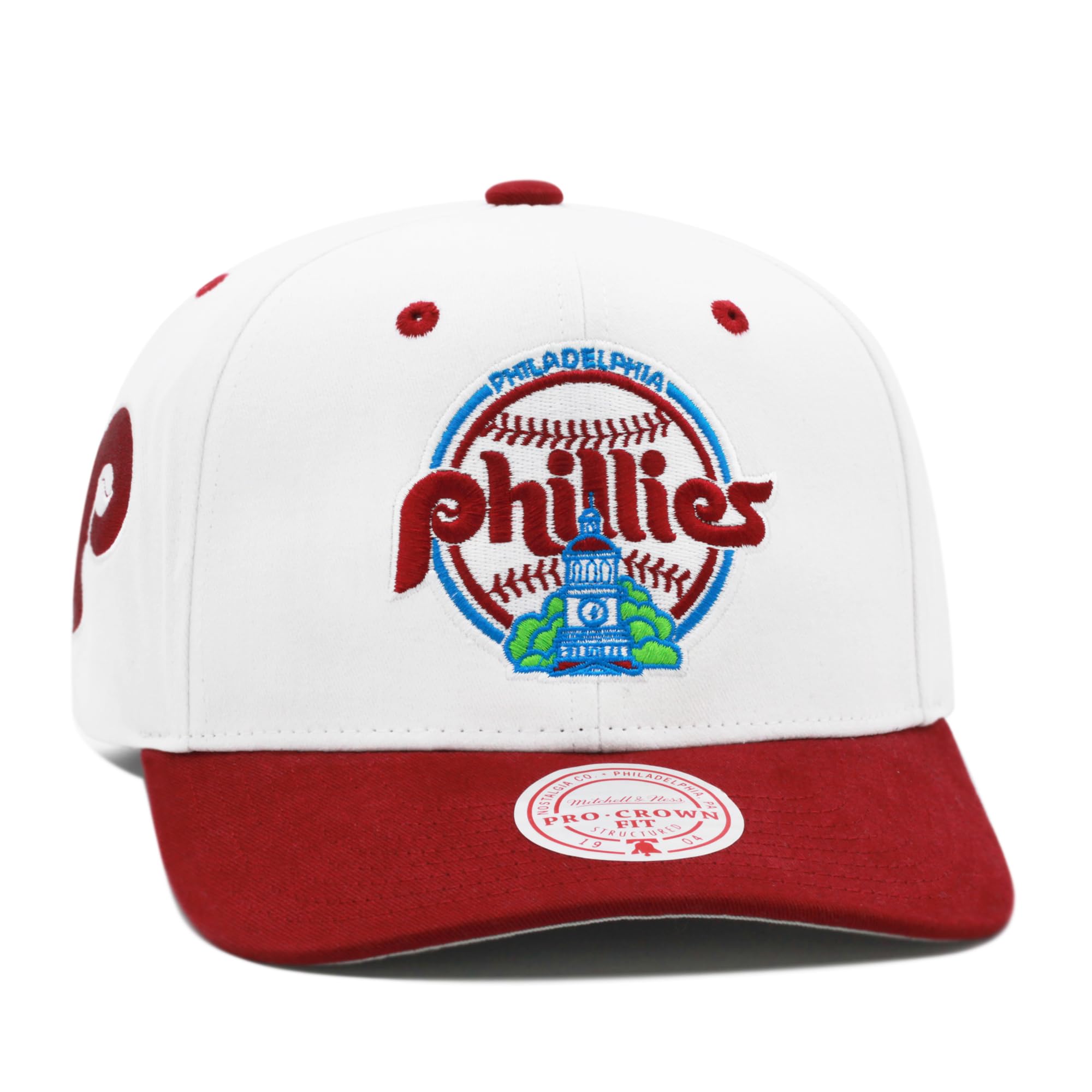 Mens Mitchell & Ness MLB FLIPPED PRO SNAPBACK COOP PHILLIES