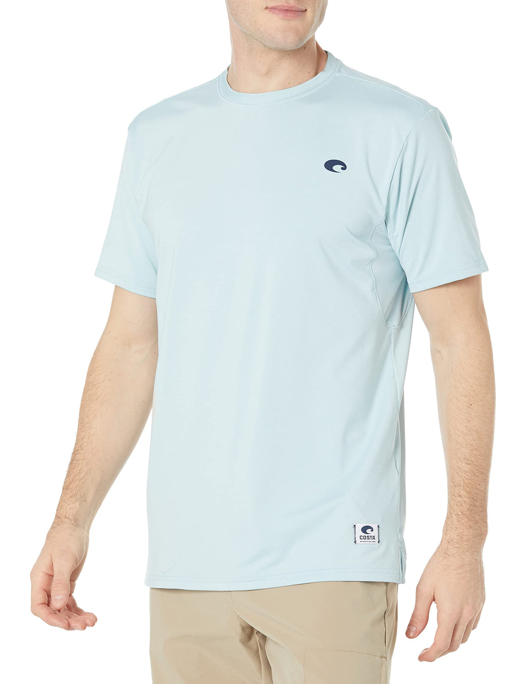 [FQA400699-6F7] MENS COSTA SHORT SLEEVE VOYAGE PERFORMANCE SHIRT