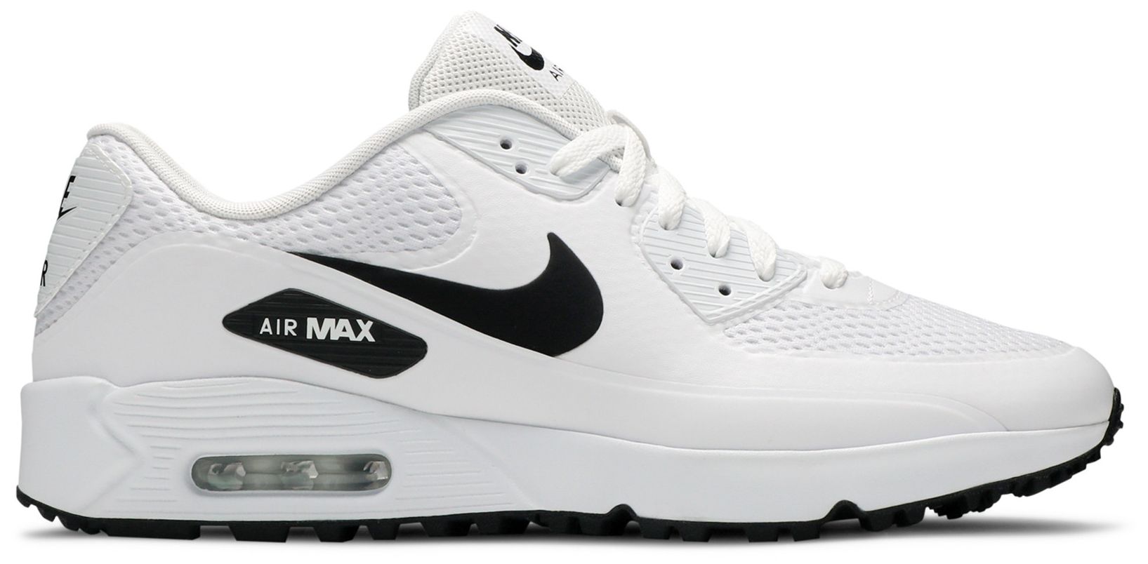 [CU9978-101] MENS NIKE AIR MAX 90 GOLF 'WHITE BLACK'