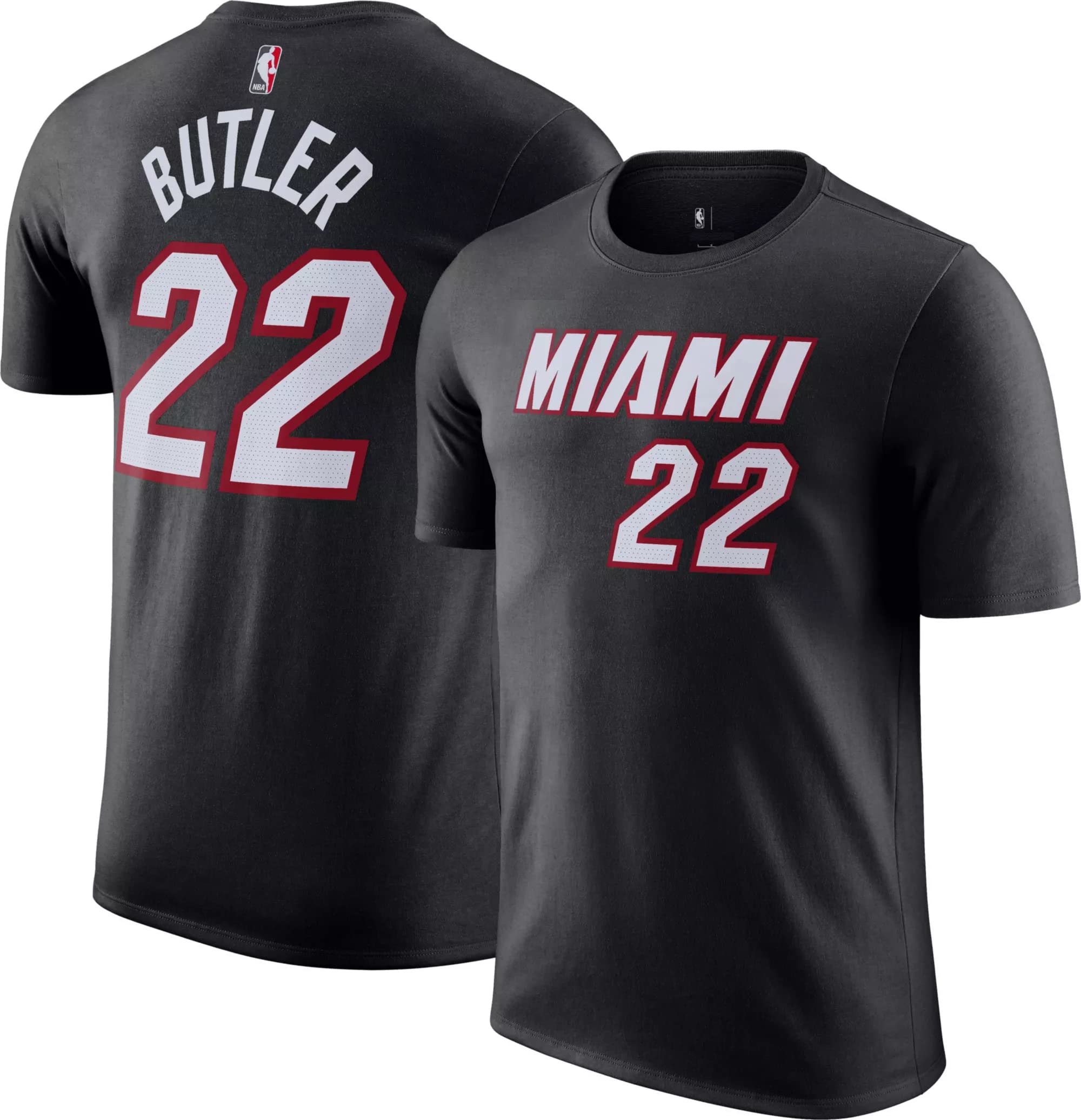 [9Z2B7BCMW-HEAJB] YOUTH NIKE NBA HEAT LOGO N&N '22 BUTLER' PERFORMANCE T-SHIRT