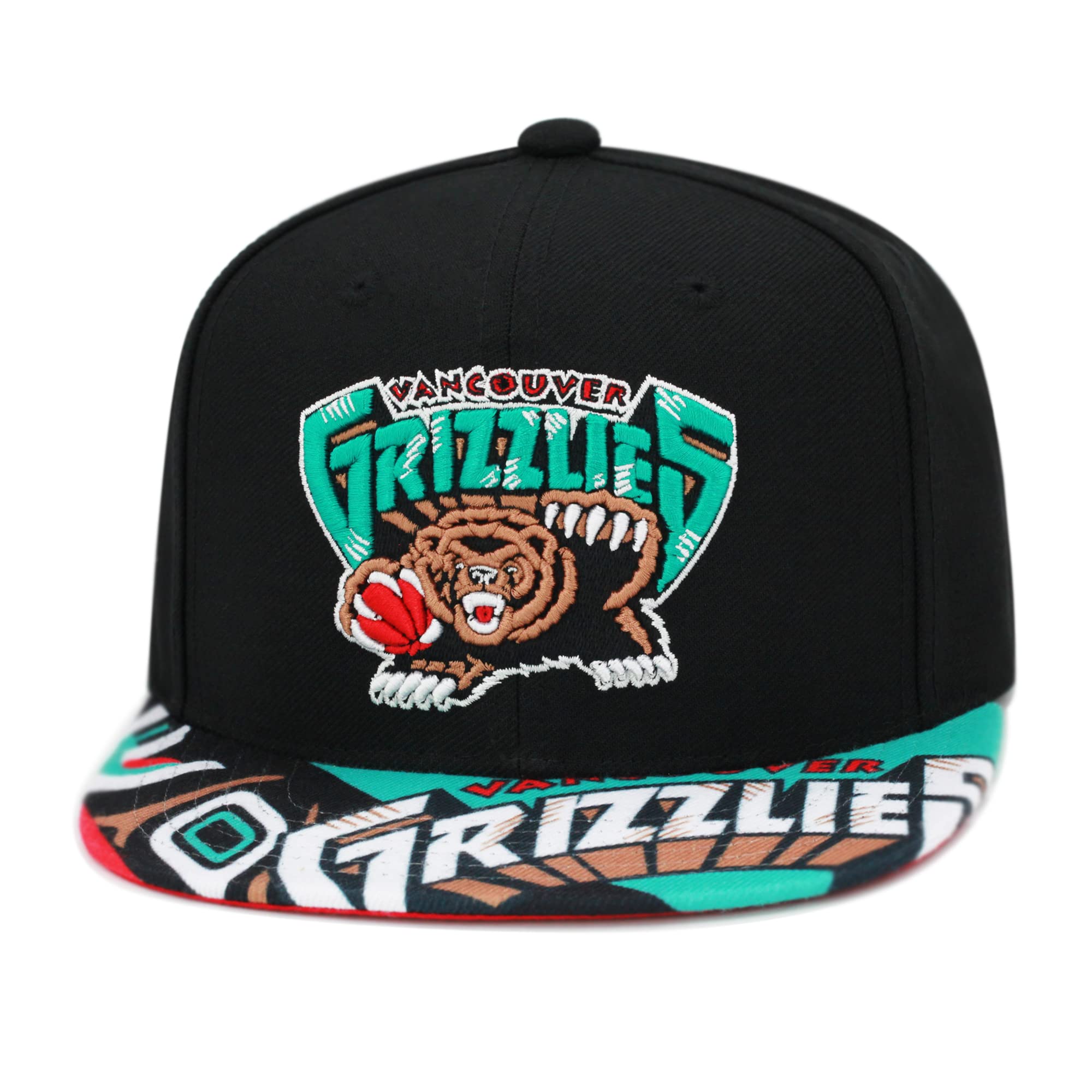 MENS MITCHELL & NESS NBA SWINGMAN POP SNAPBACK HWC GRIZZLIES - BLACK