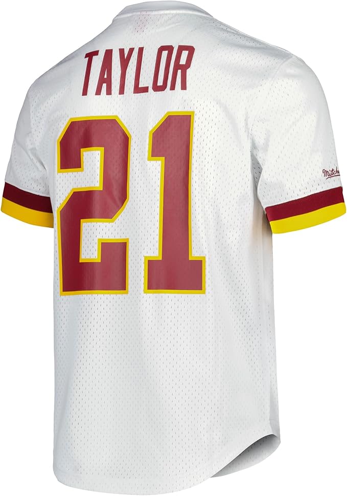 Mens Mitchell & Ness NFL N&N MESH CREWNECK REDSKINS 2007 SEAN TAYLOR