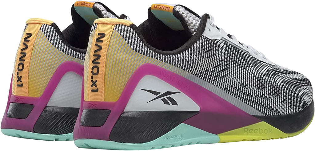 [H02865] Womens Reebok NANO X1 GRIT 'WHITE BLACK PURSUIT PINK'