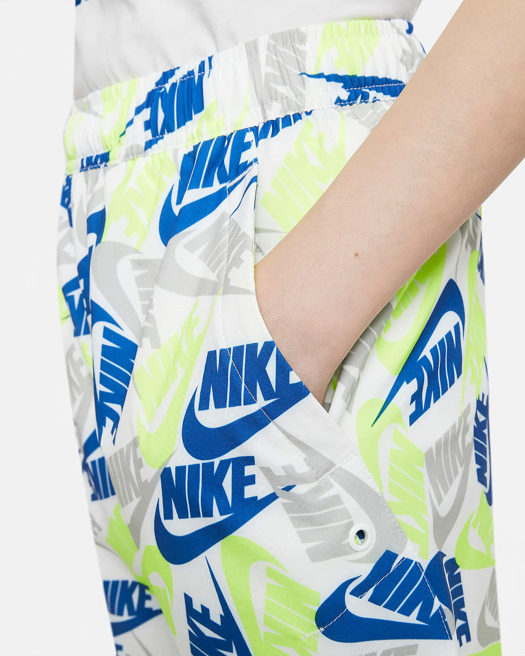 [DA0853-100] YOUTH NIKE WOVEN ALL OVER PRINT SHORTS