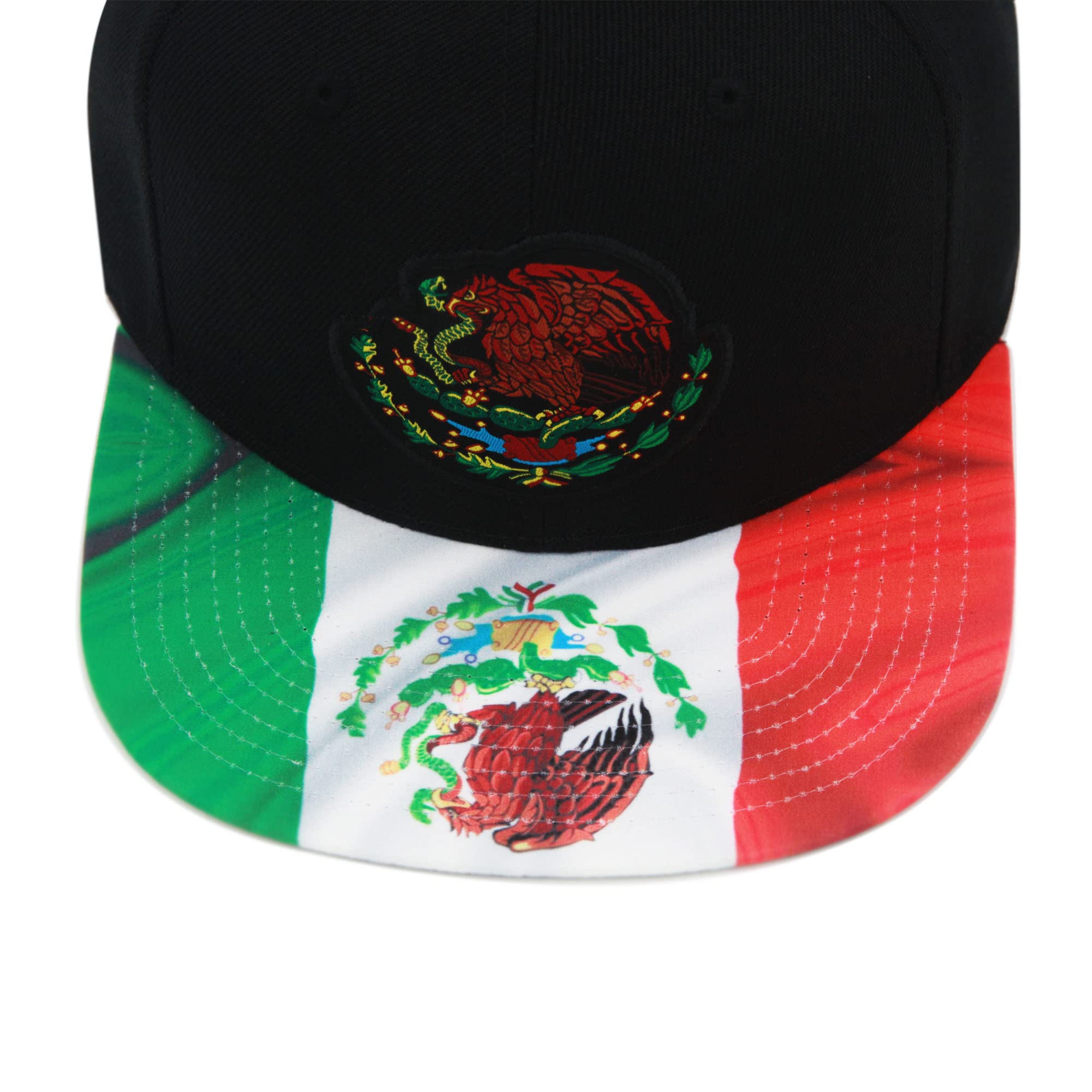 Mens Mitchell & Ness BRANDED FLAG 2 TONE SNAPBACK - MEXICAN FLAG