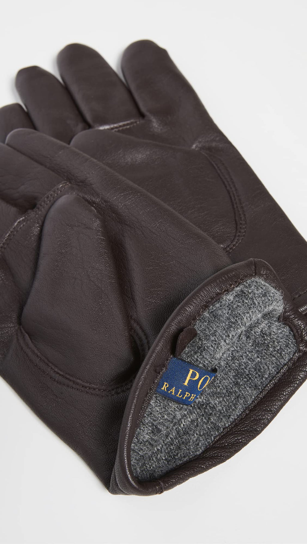 [PG0109-203] Mens Polo Ralph Lauren KNIT LINED FULL GRAIN GOAT LEATHER