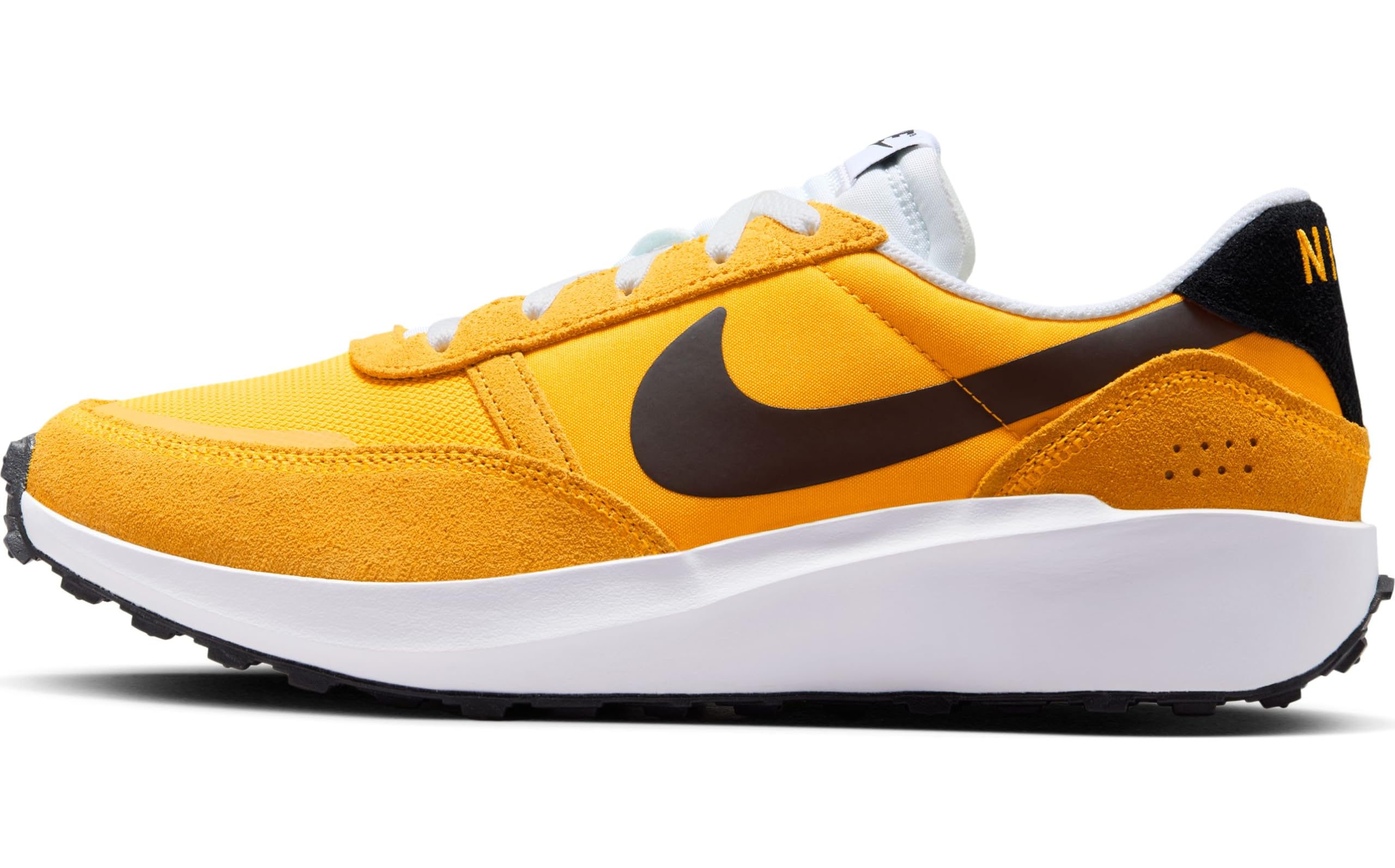 [FJ4195-700] Mens Nike WAFFLE NAV 'UNIVERSITY GOLD BLACK WHITE GOLD LEAF'