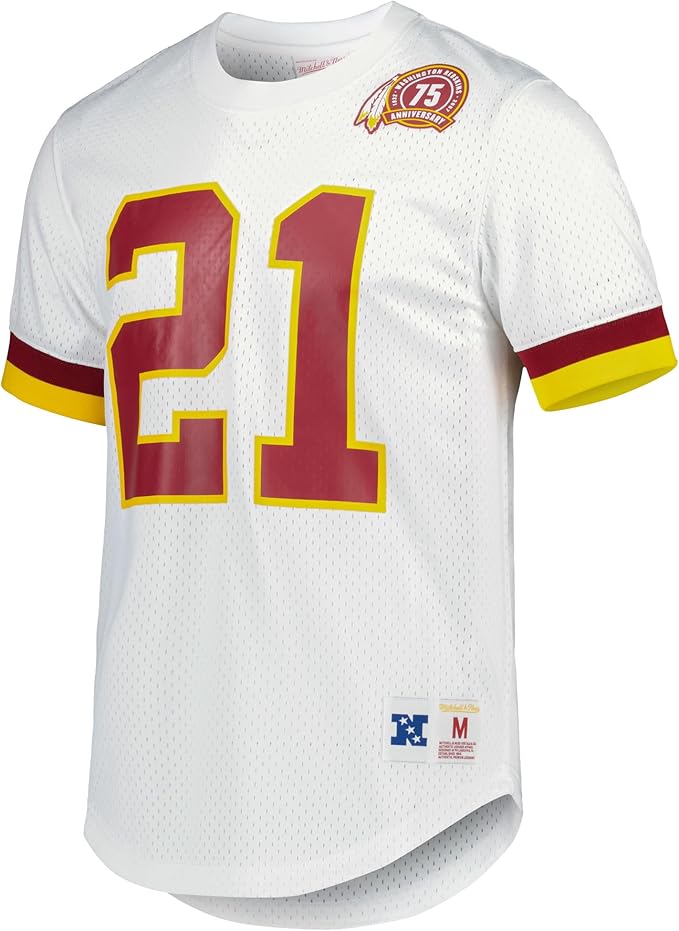 Mens Mitchell & Ness NFL N&N MESH CREWNECK REDSKINS 2007 SEAN TAYLOR