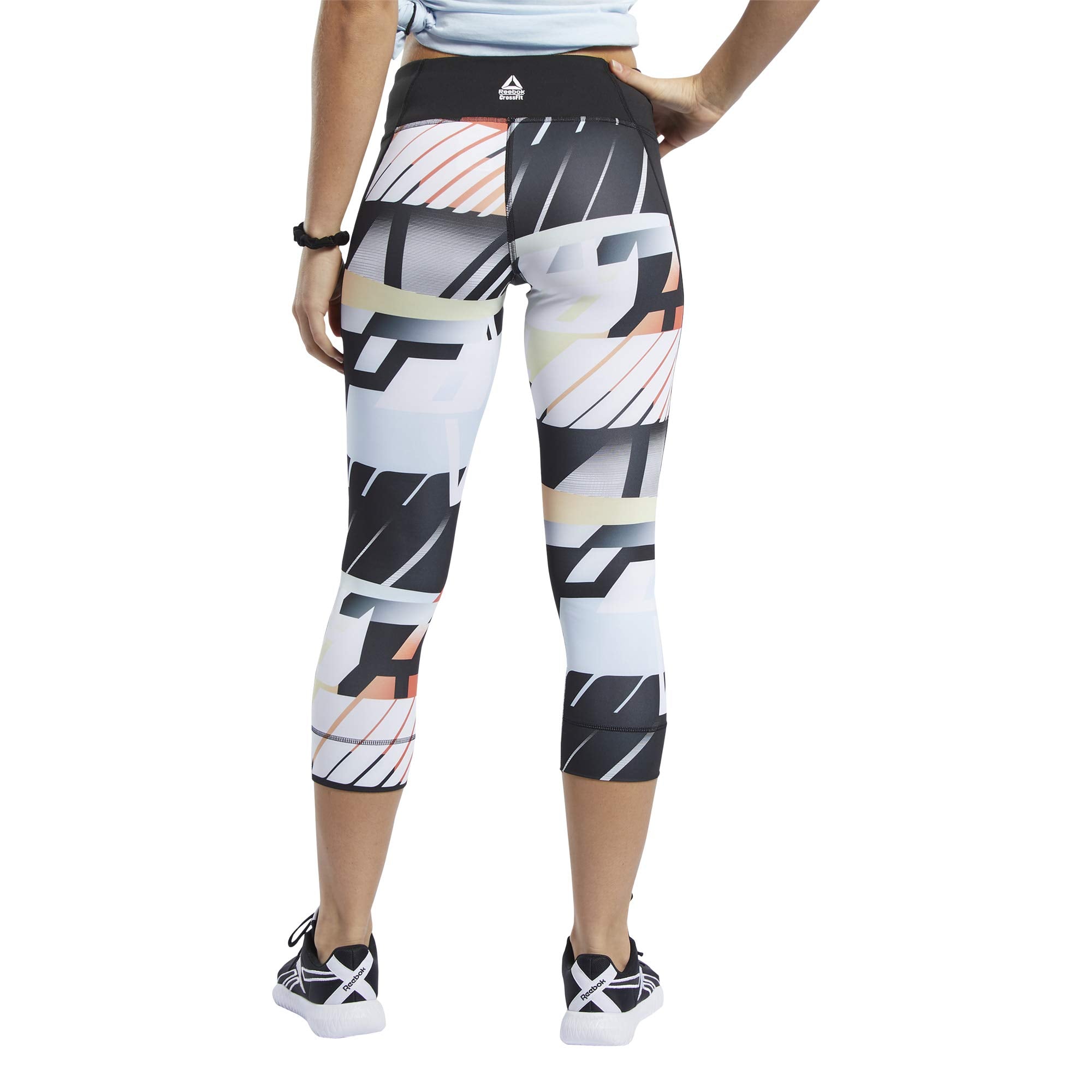 [FJ5313] Womens Reebok CrossFit Lux Bold 3/4 Tights