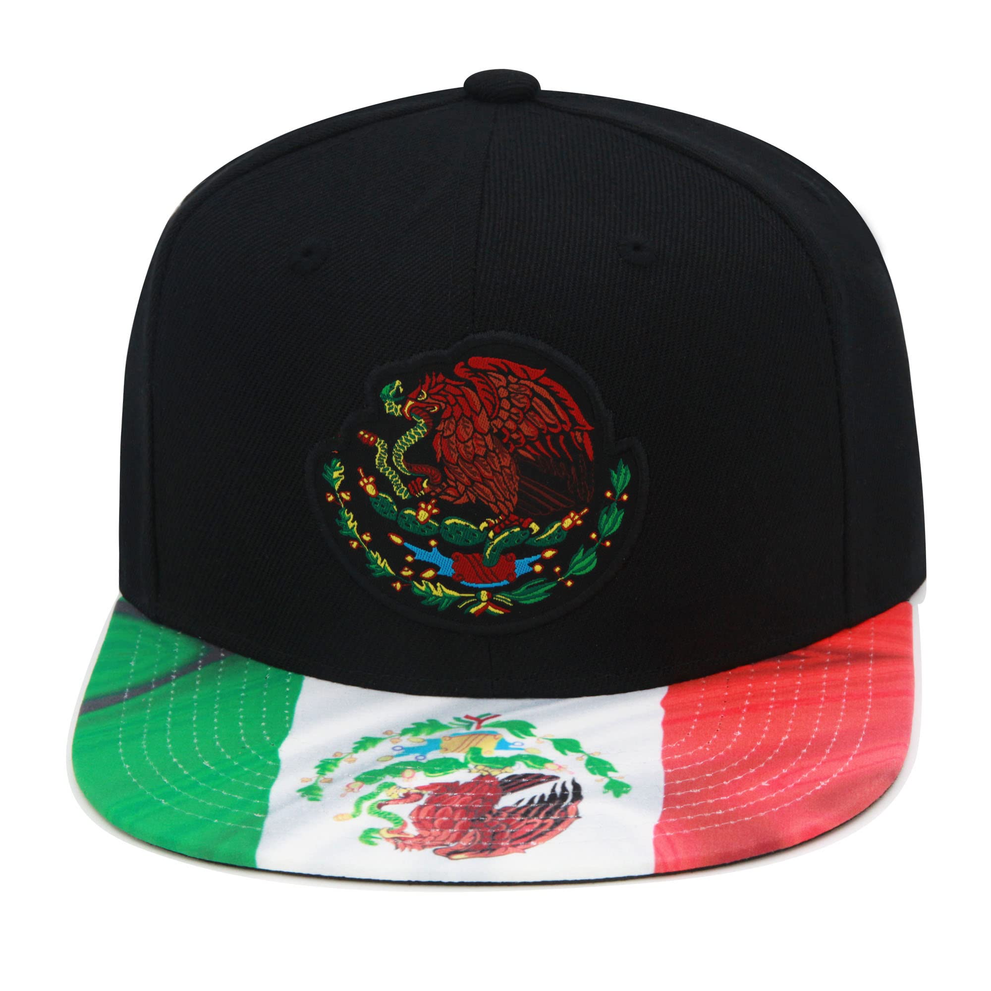 Mens Mitchell & Ness BRANDED FLAG 2 TONE SNAPBACK - MEXICAN FLAG