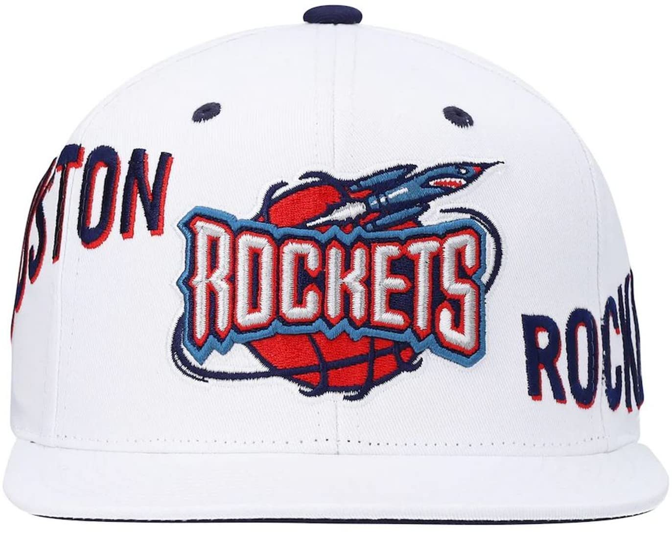 Mens Mitchell & Ness NBA REPPIN RETRO SNAPBACK HWC ROCKETS