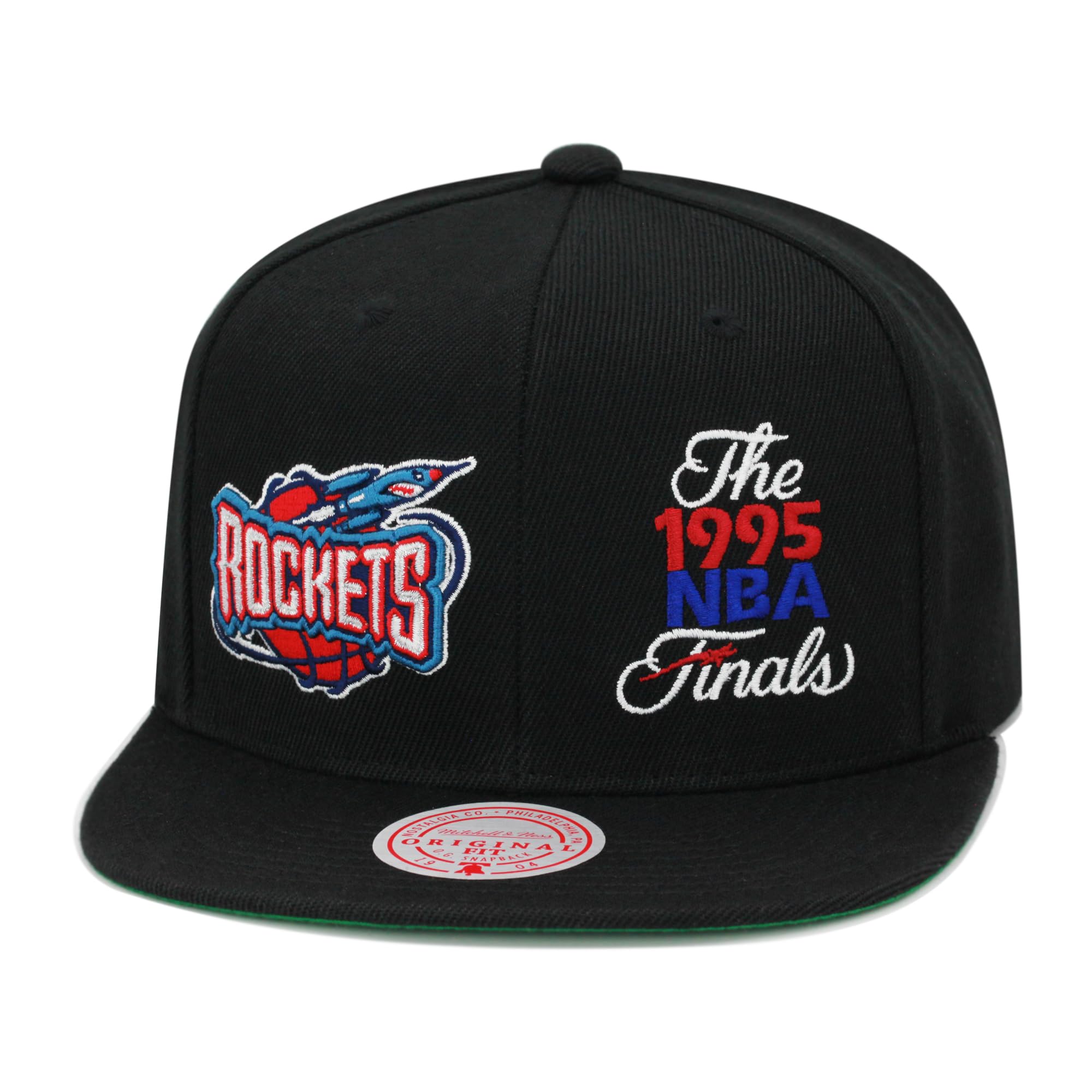 Mens MITCHELL & NESS NBA DUAL WHAMMY SNAPBACK HWC ROCKETS