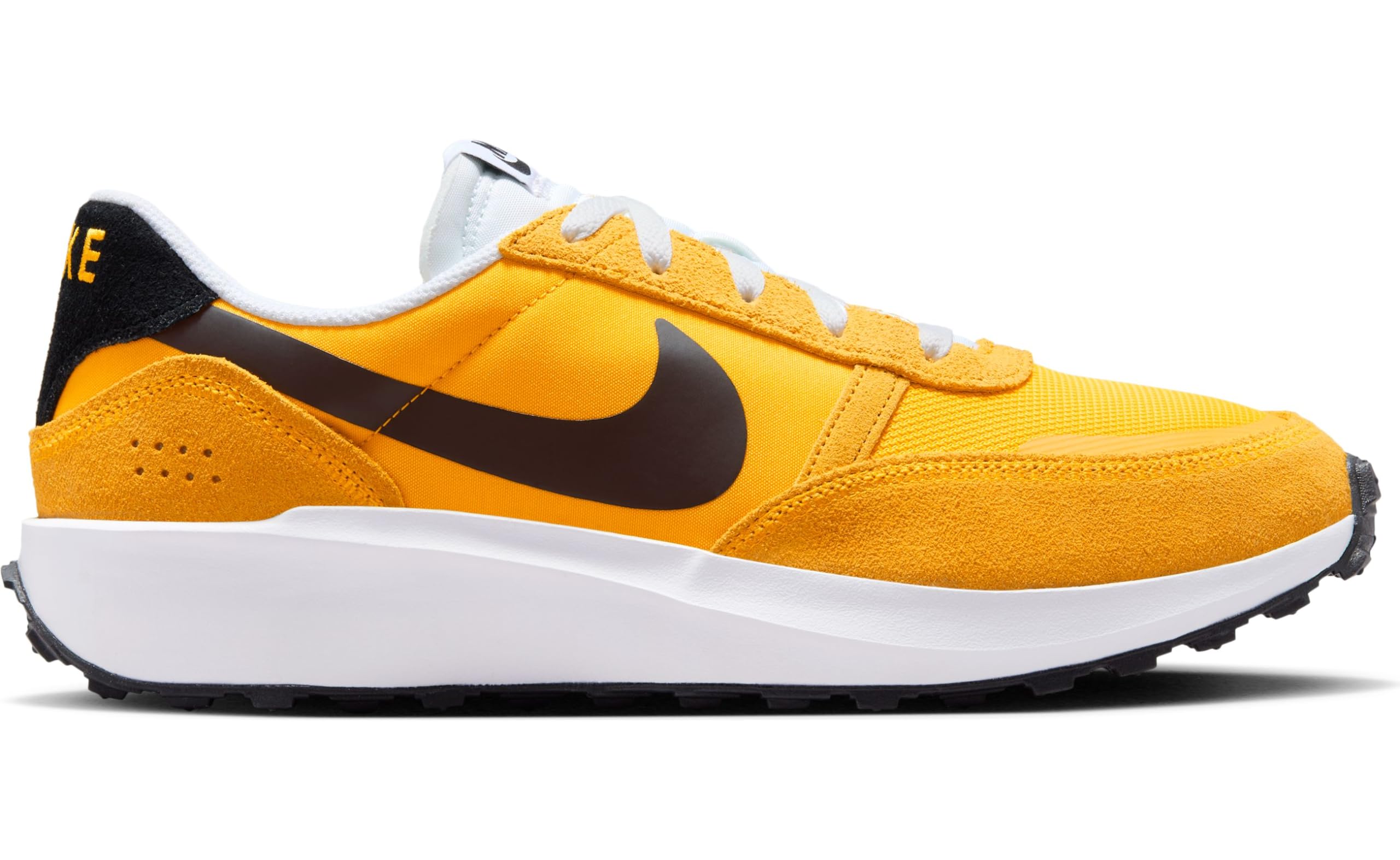 [FJ4195-700] Mens Nike WAFFLE NAV 'UNIVERSITY GOLD BLACK WHITE GOLD LEAF'