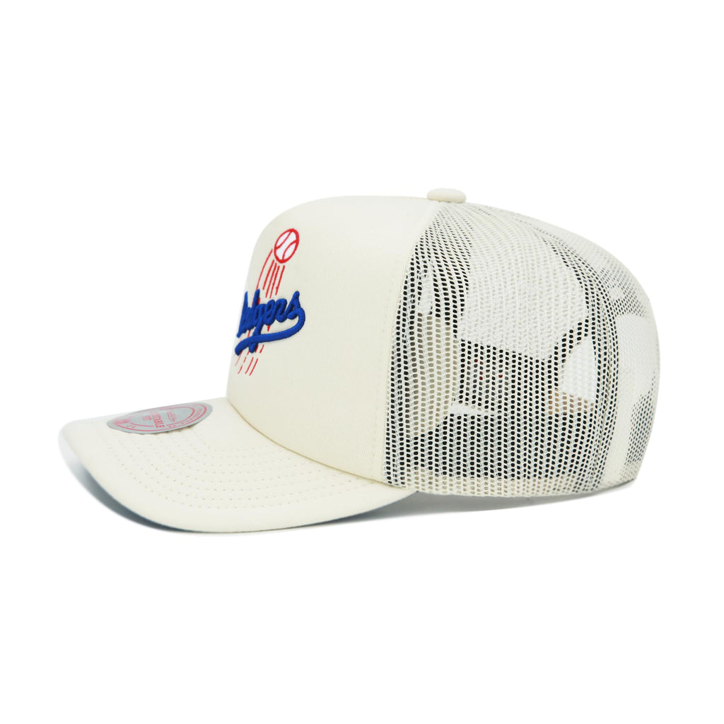 Mens Mitchell & Ness MLB EVERGREEN TRUCKER COOP DODGERS