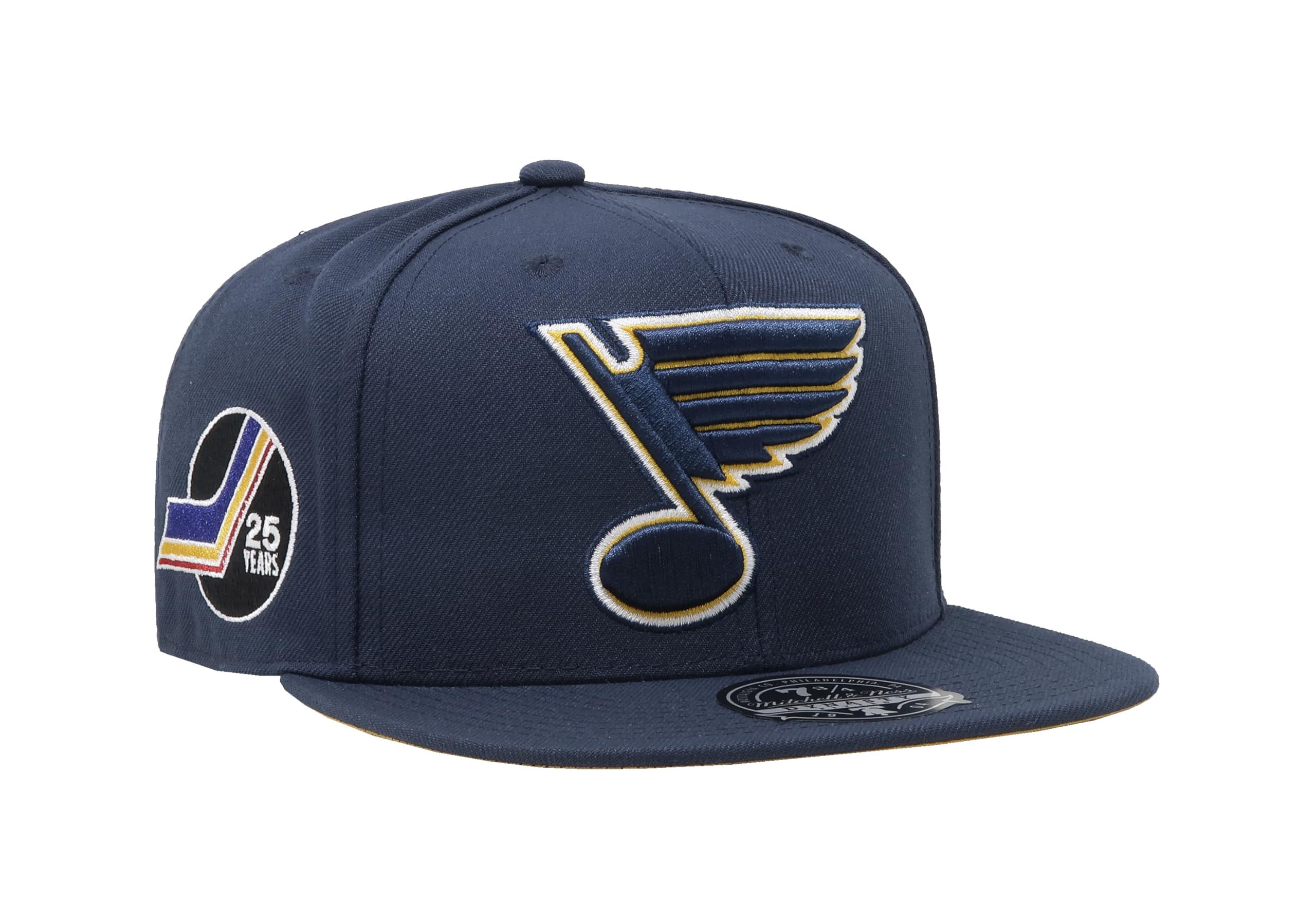 Mens Mitchell & Ness NHL VINTAGE FITTED BLUES