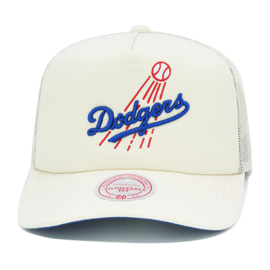 Mens Mitchell & Ness MLB EVERGREEN TRUCKER COOP DODGERS
