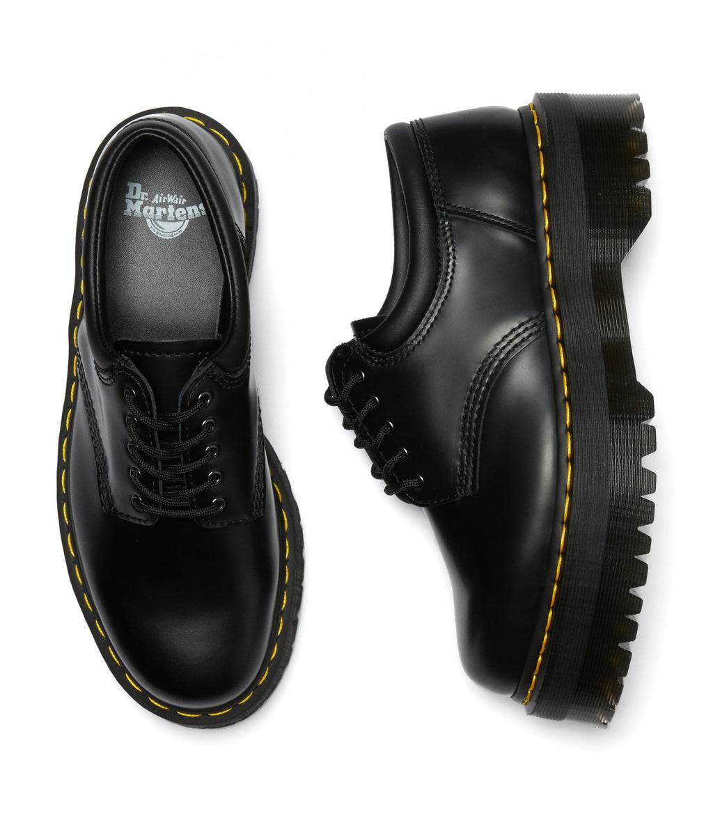 [24690001] UNISEX DR. MARTENS 8053 LEATHER PLATFORM CASUAL SHOES