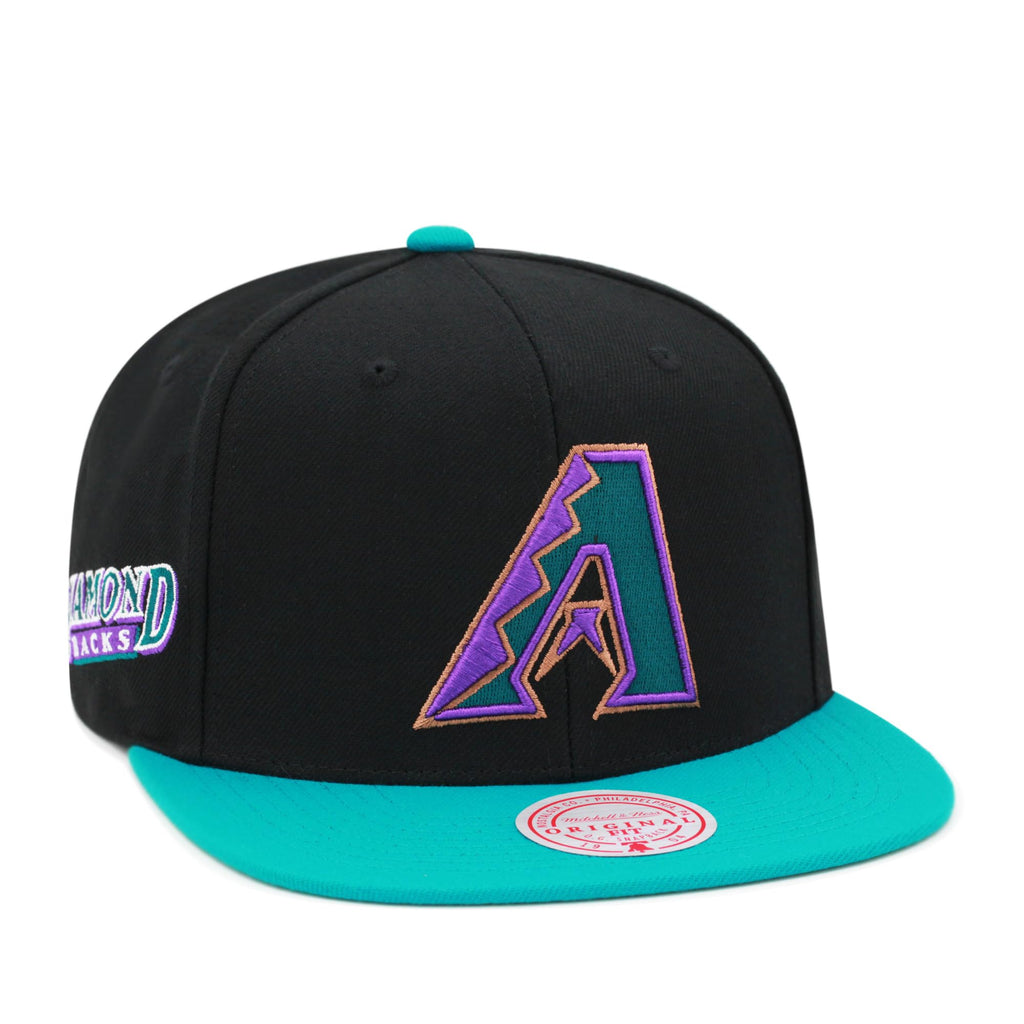 Mens Mitchell & Ness MLB EVERGREEN SNAPBACK COOP DIAMONDBACKS