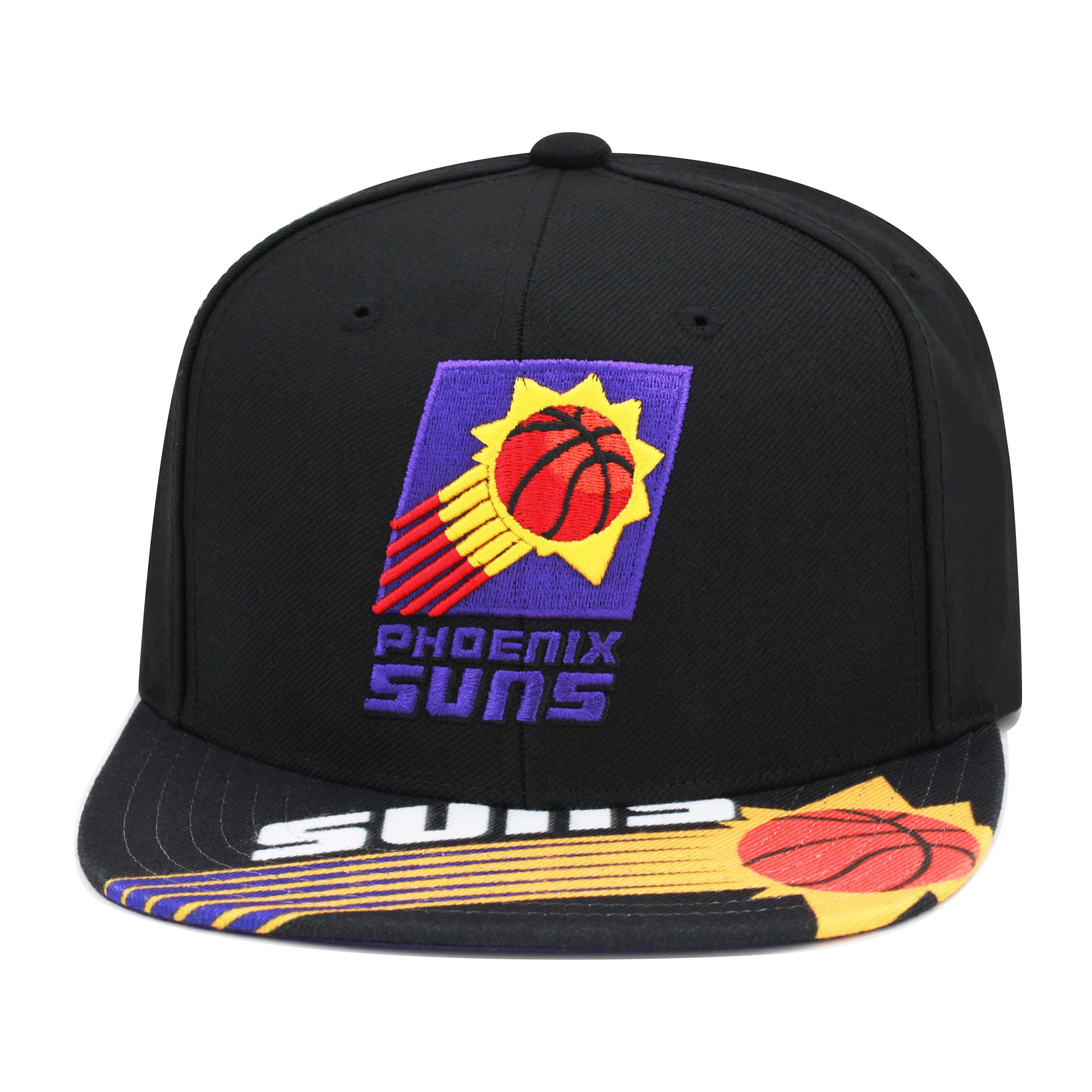 MENS MITCHELL & NESS NBA SWINGMAN POP SNAPBACK HWC SUNS - BLACK