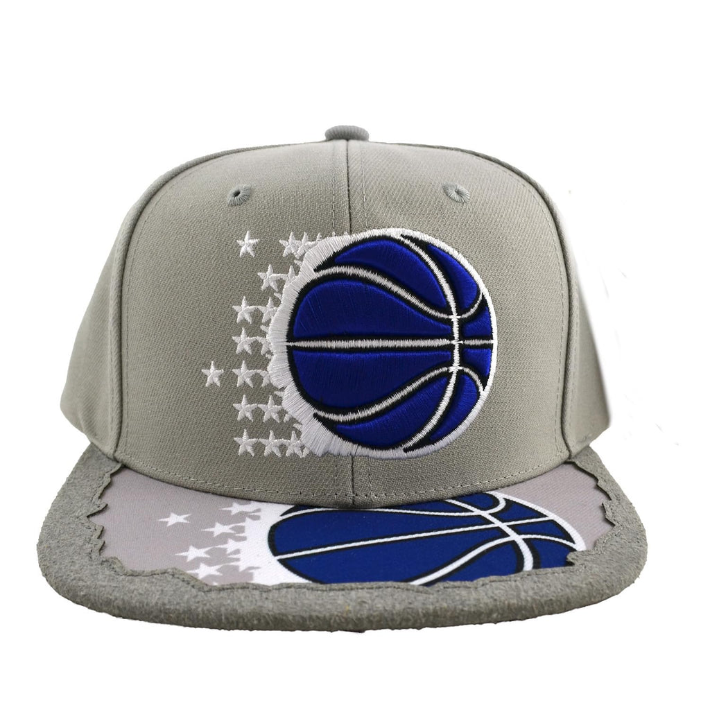MENS MITCHELL & NESS NBA MUNCH TIME SNAPBACK HWC MAGIC - GREY
