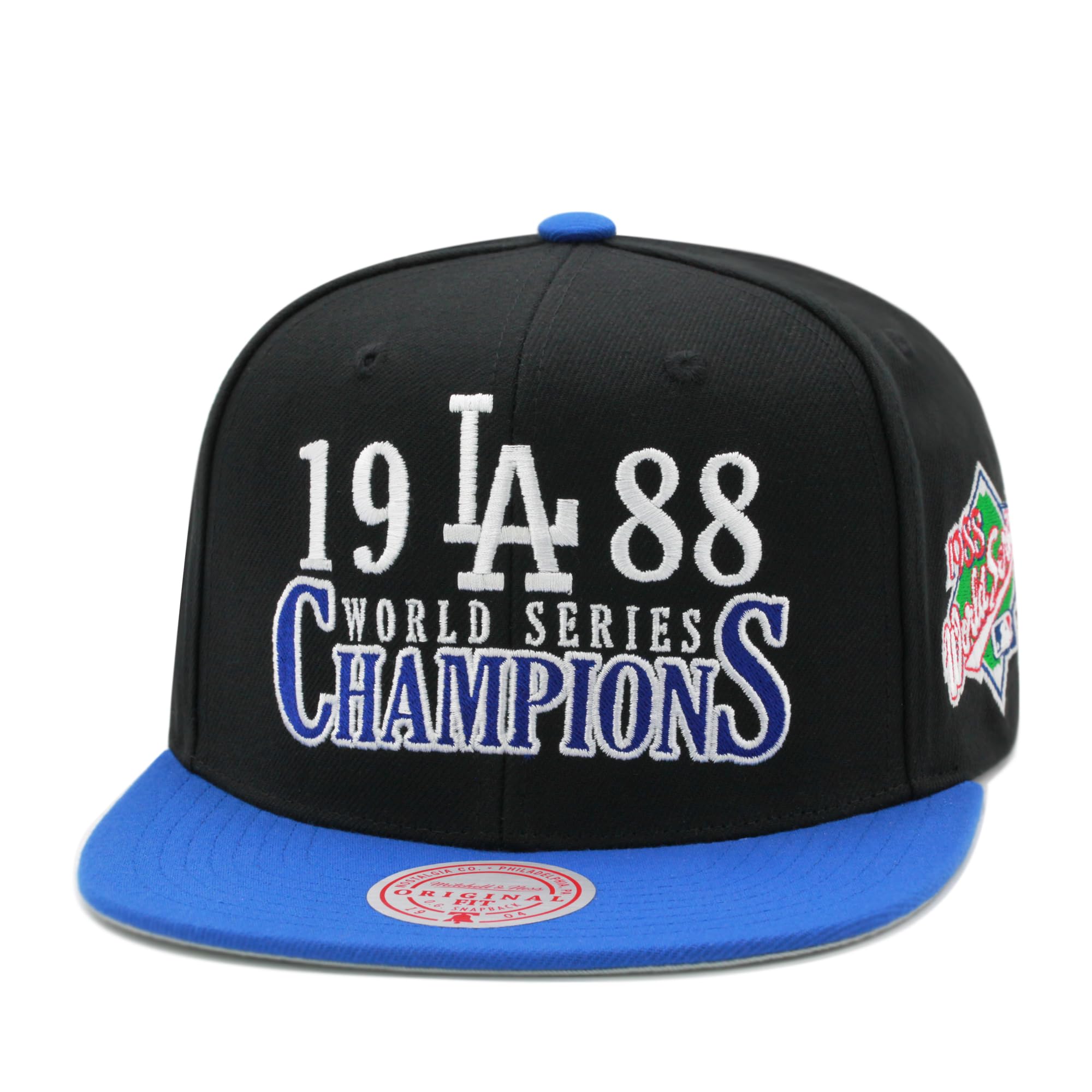 Mens Mitchell & Ness MLB WORLD SERIES CHAMPIONS SNAPBACK COOP DODGERS