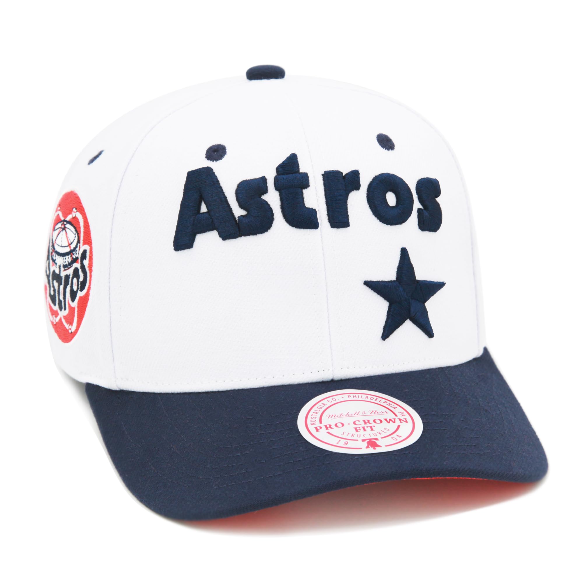Mens Mitchell & Ness MLB EVERGREEN PRO SNAPBACK COOP ASTROS