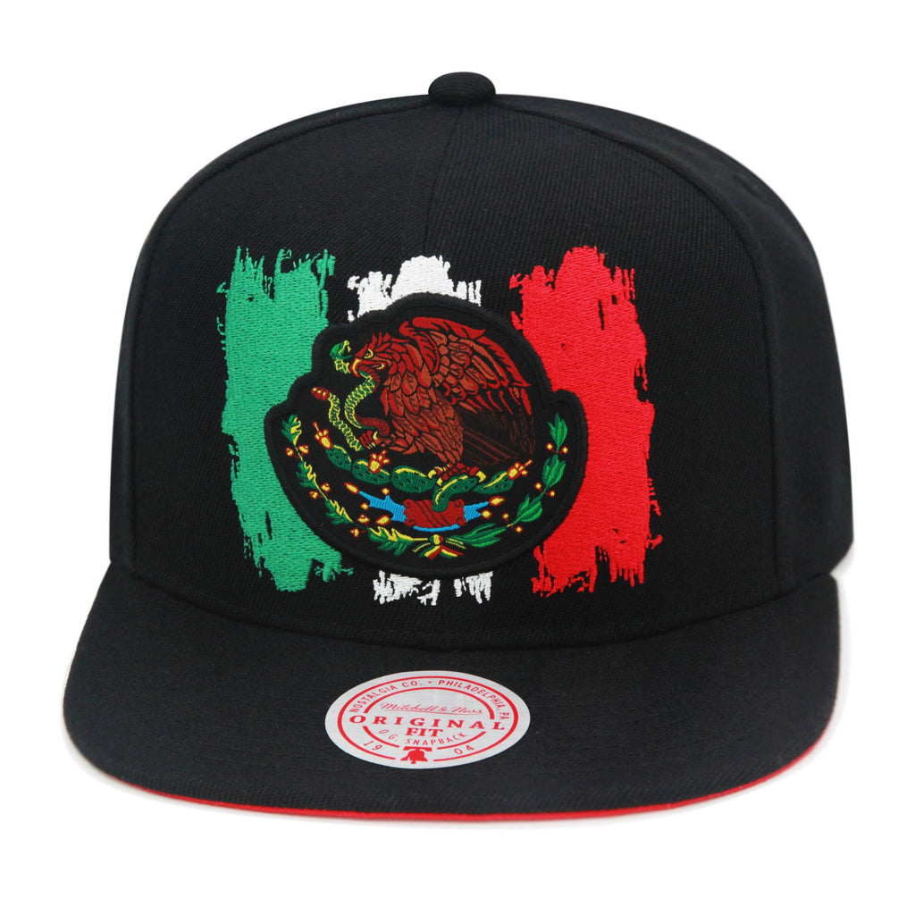 Mens Mitchell & Ness BRANDED EAGLE SNAPBACK - Mexican Flag