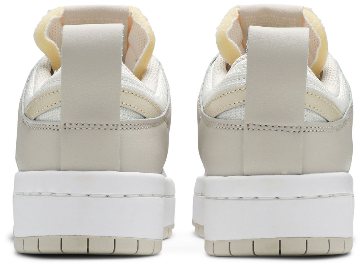 [CK6654-103] WOMENS NIKE DUNK LOW DISRUPT 'SAIL DESERT SAND'