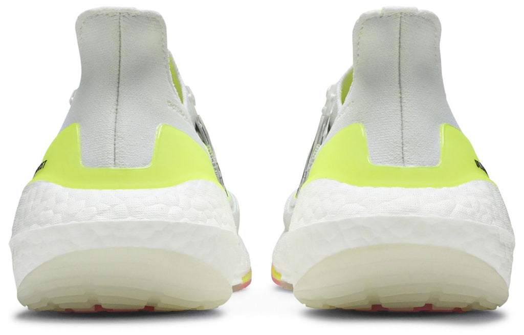 [FY0377] MENS ADIDAS ULTRA BOOST 21 'WHITE SOLAR YELLOW'