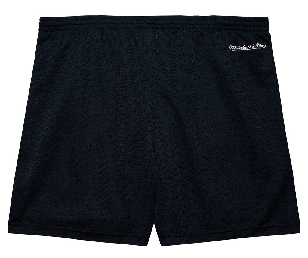MENS MITCHELL & NESS NBA GAMEDAY MESH 7IN SHORTS VINTAGE LOGO SPURS
