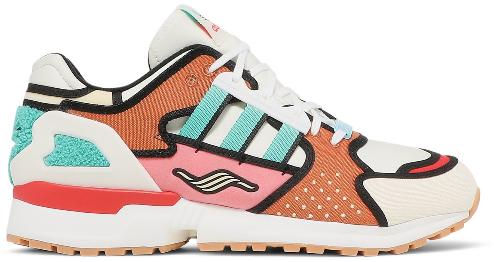[H05783] MENS ADIDAS ZX 10000 'THE SIMPSONS KRUSTY BURGER'