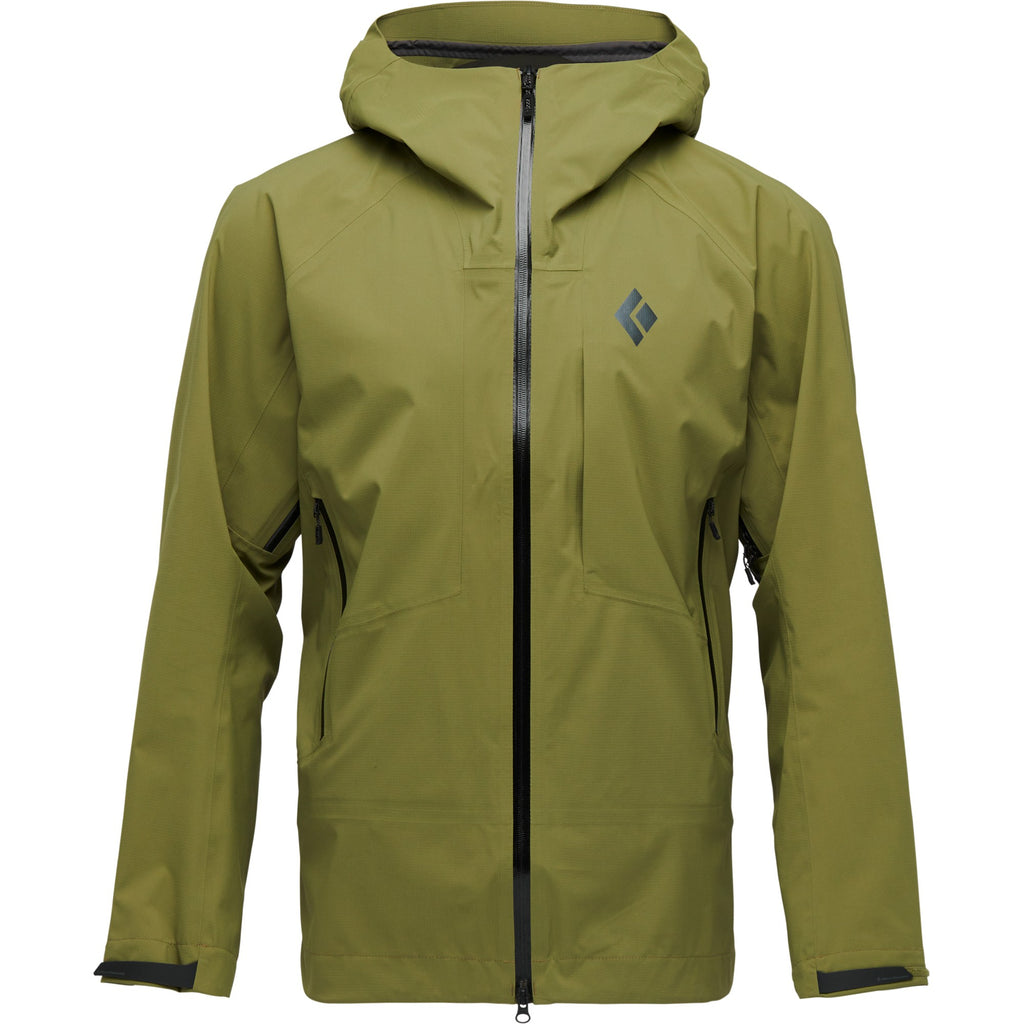 MENS BLACK DIAMOND HIGHLINE STRETCH SHELL WATERPROOF WINDPROOF JACKET
