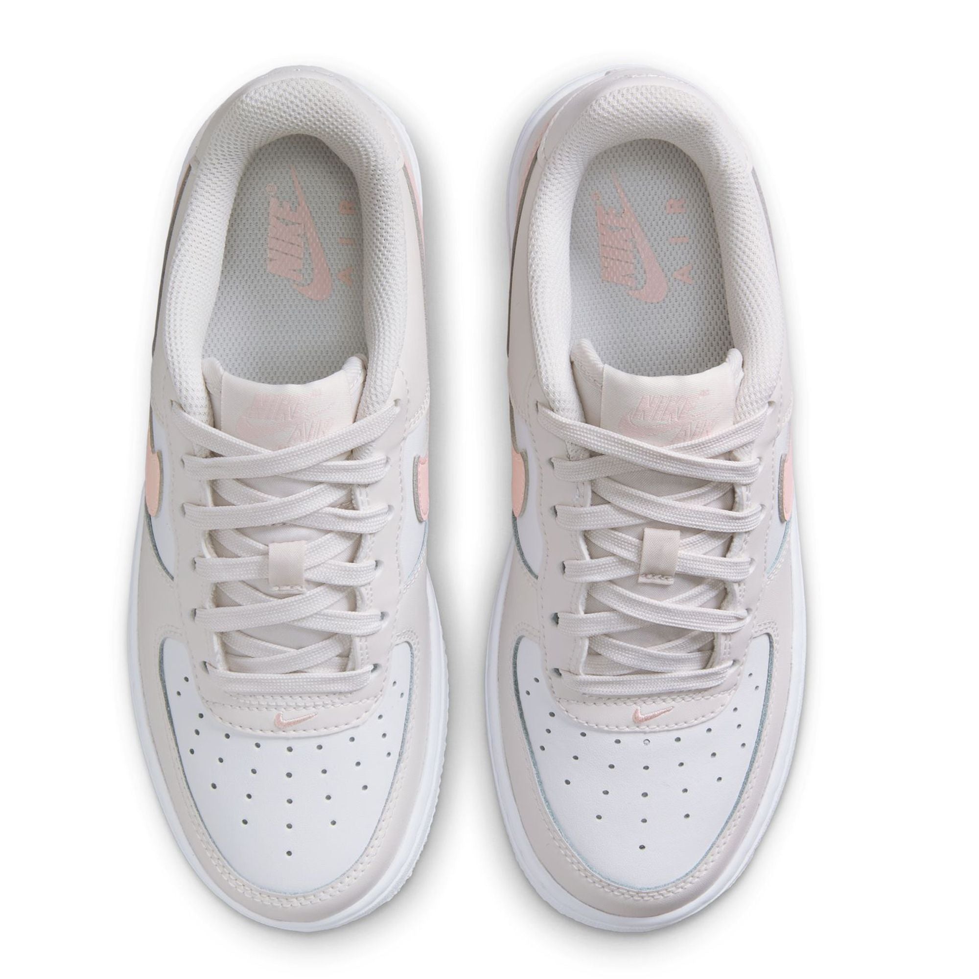 [FV5948-006] GRADE SCHOOL NIKE GS AIR FORCE 1 'PHANTOM SUMMIT WHITE ECHO PINK'