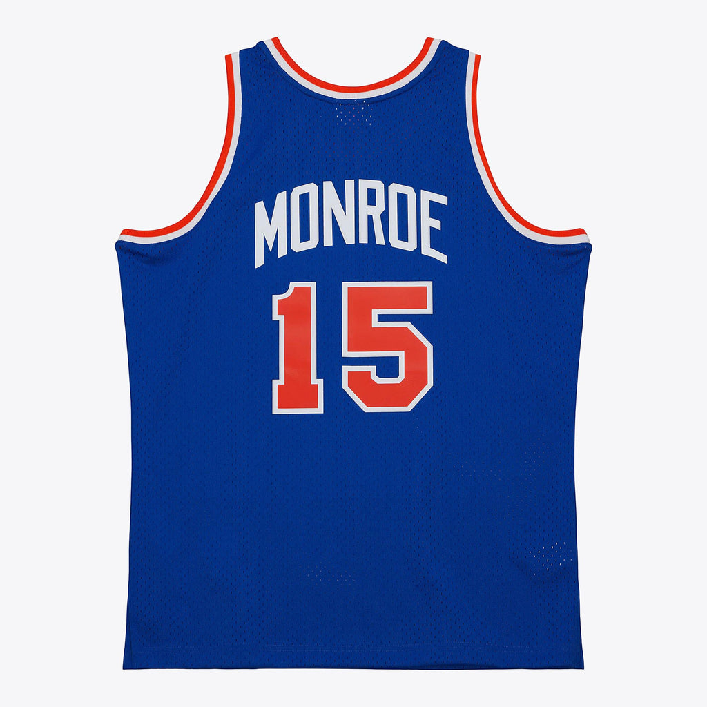 MENS MITCHELL & NESS NBA ROAD JERSEY KNICKS 1972 EARL MONROE