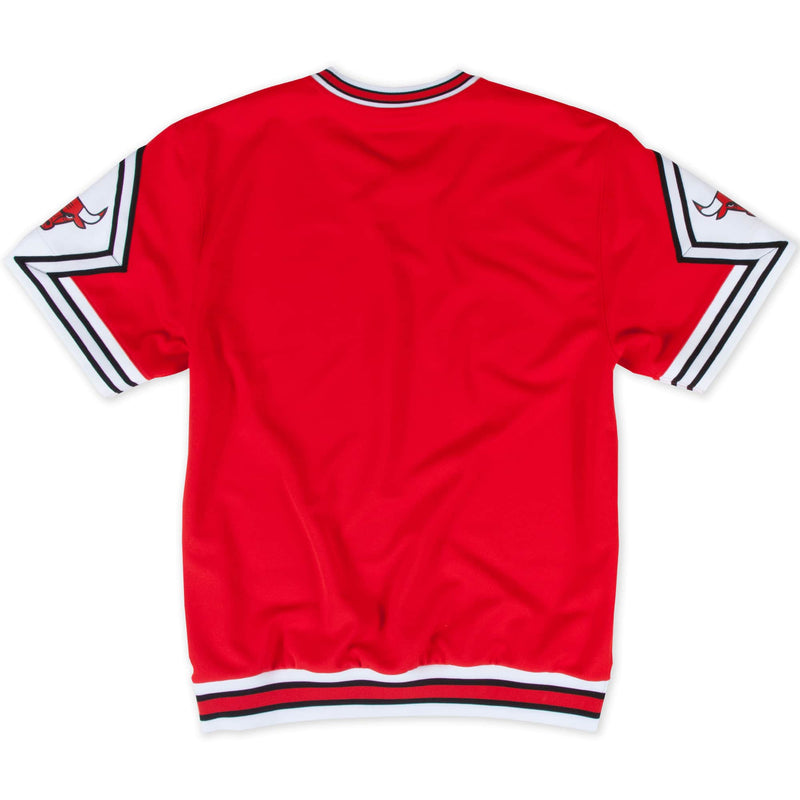 MENS MITCHELL & NESS NBA AUTHENTIC SHOOTING SHIRT CHICAGO BULLS 87-88