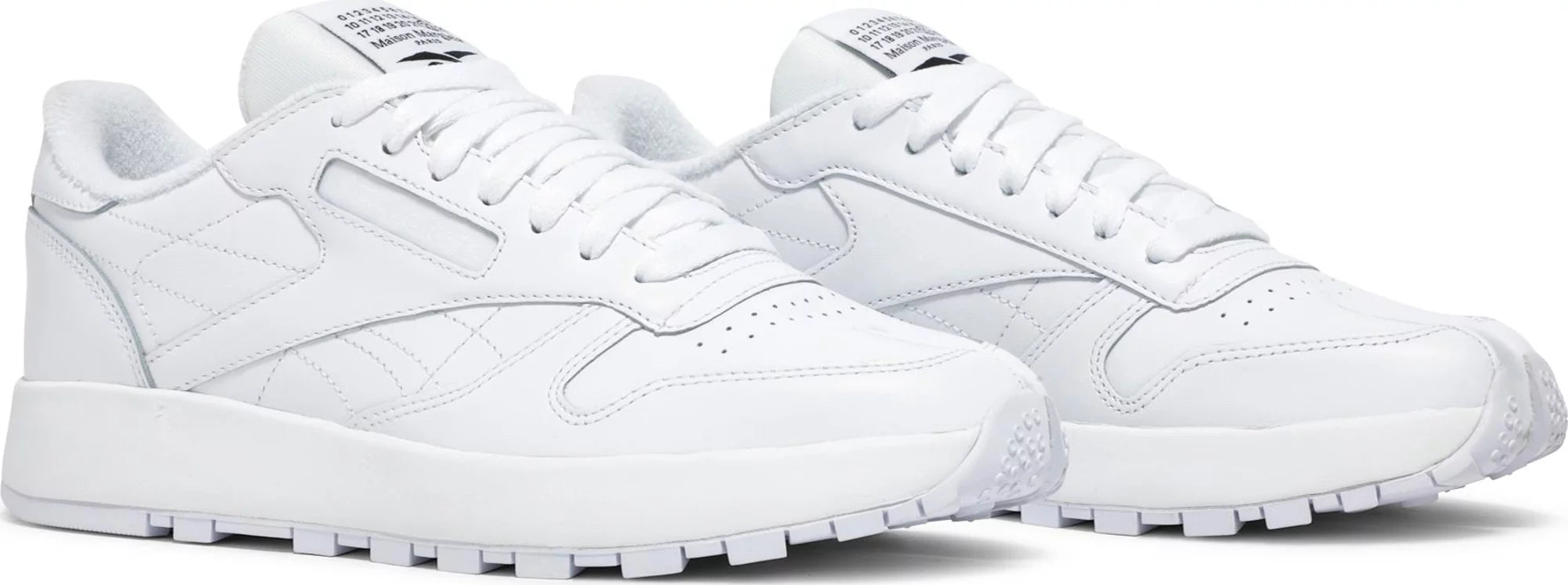 [H04865] Mens Reebok CLASSIC LEATHER TABI 'PROJECT 0 CL MAISON MARGIELA WHITE'