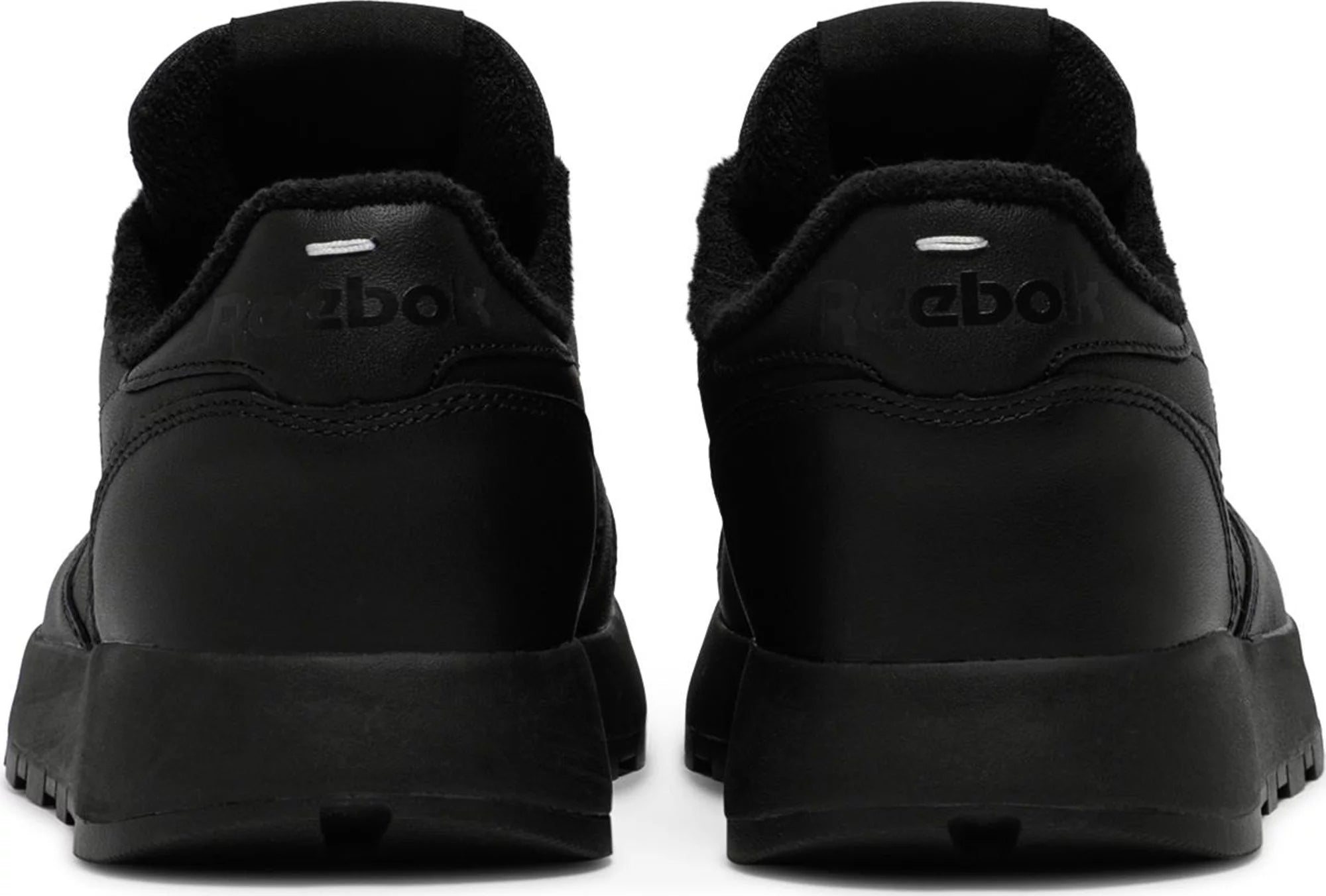 [H04864] Mens Reebok CLASSIC LEATHER TABI 'PROJECT 0 CL MAISON MARGIELA BLACK'