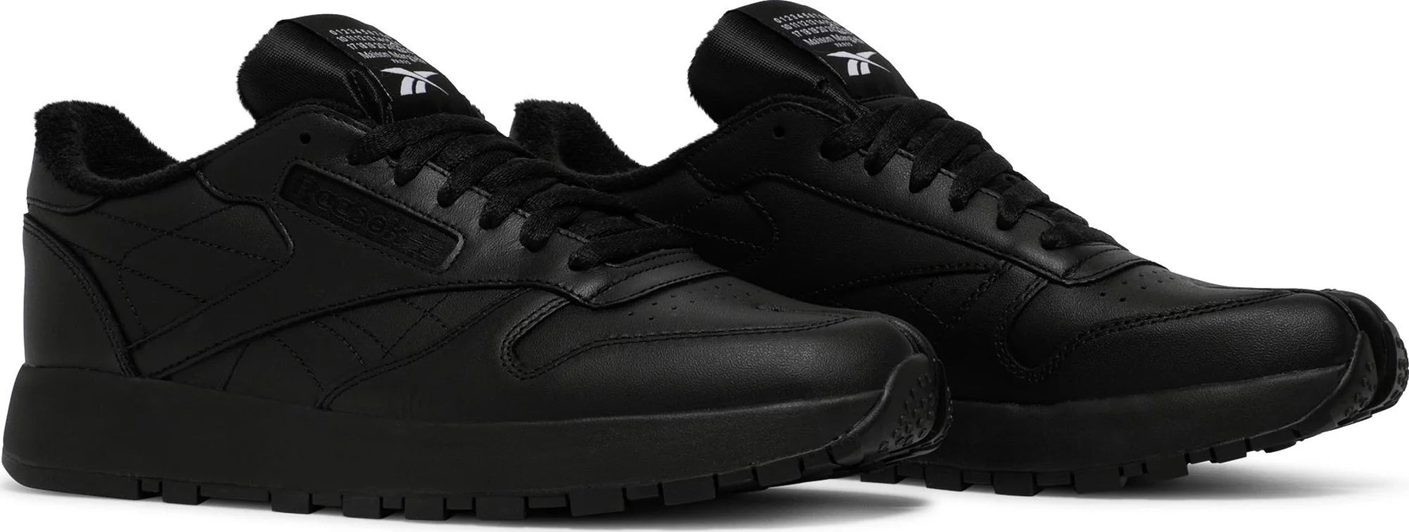 [H04864] Mens Reebok CLASSIC LEATHER TABI 'PROJECT 0 CL MAISON MARGIELA BLACK'