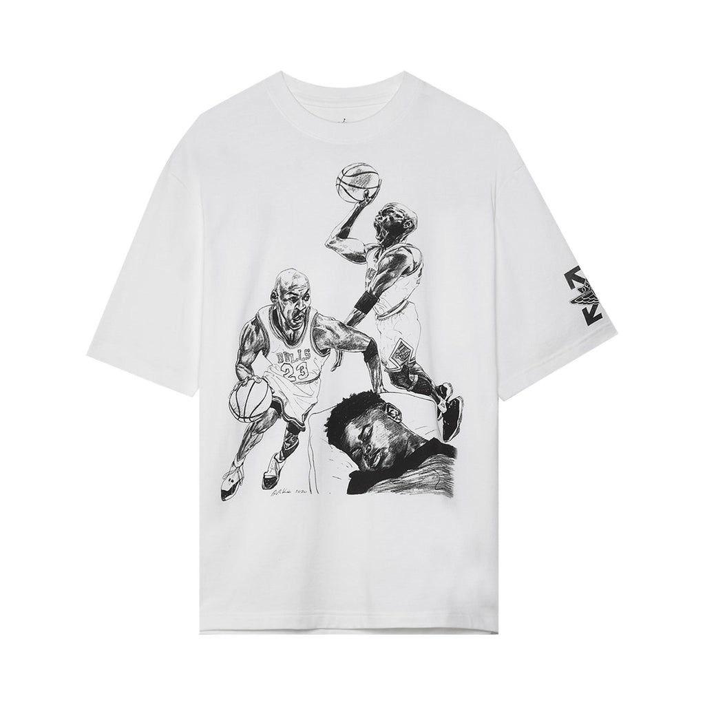 [DB4300-100] MENS AIR JORDAN X OFF-WHITE T-SHIRT