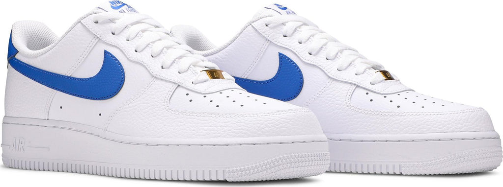[DM2845-100] Mens Nike AIR FORCE 1 LOW 'WHITE ROYAL BLUE'