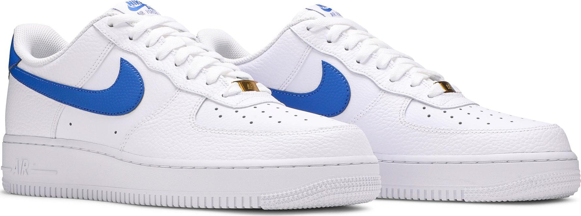 [DM2845-100] Mens Nike AIR FORCE 1 LOW 'WHITE ROYAL BLUE'
