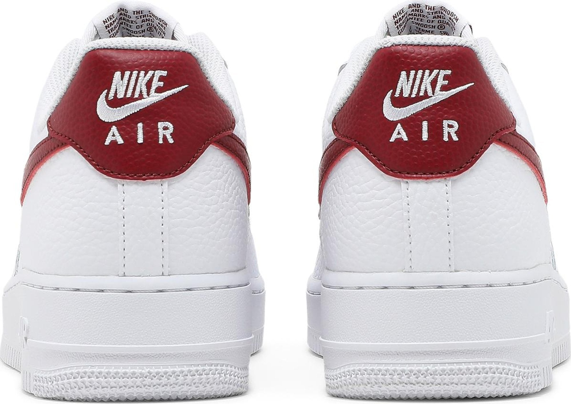 [CZ0326-100] Mens Nike Air Force 1 Low 'White Team Red'